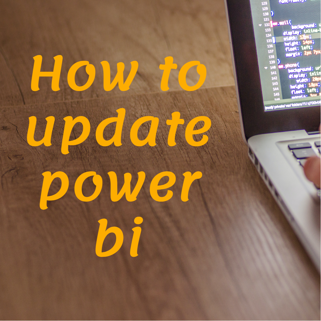 How to update power bi Mr. Power BI